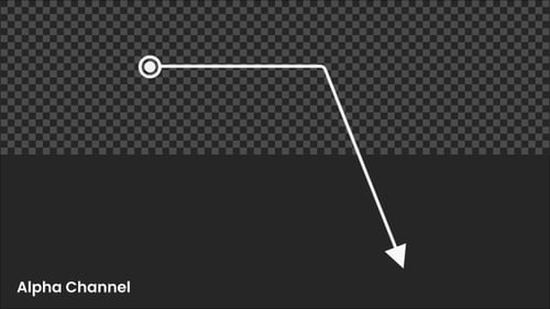 Minimalist Animated Line Pointer Callout