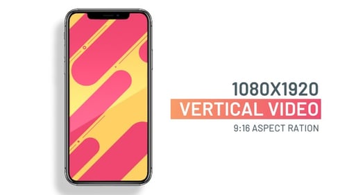 Diagonal geometric looping background animation for social media posts