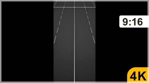 Portrait View Of Grey White Abstract Seamless Loop Background