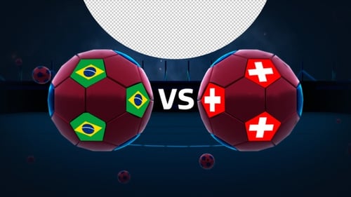 Brazil Vs Switzerland Football Vs Card