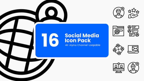 Social-Media-Symbolpaket