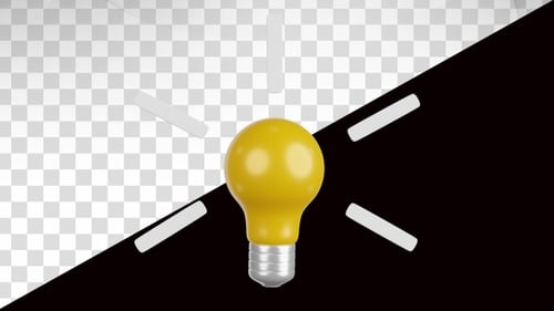 3D Animation of Creative Idea