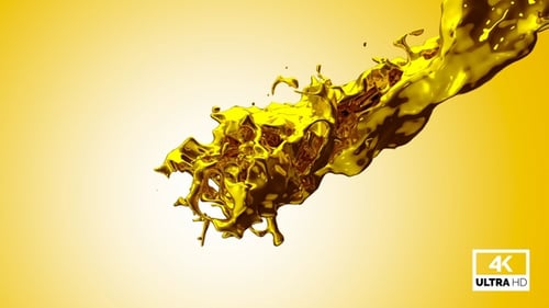 Twisted Liquid Gold Splash V8