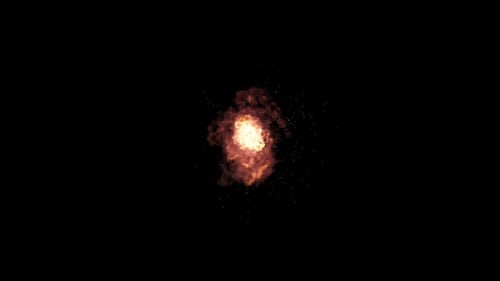 Loop Explosion Fire Particle
