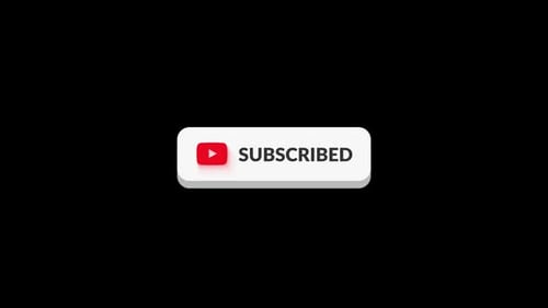 Modern YouTube Subscribe Button and Bell Notification Animation