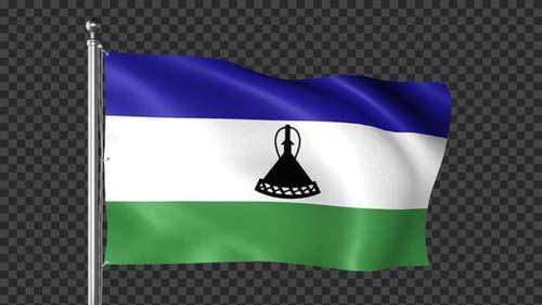 Drapeau Lesotho