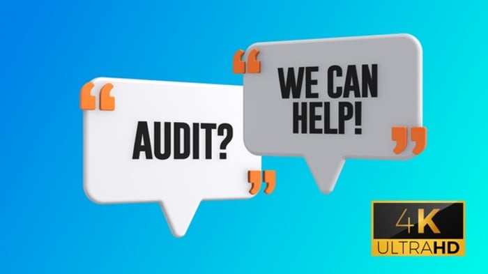Animated Corporate Audit Process with Gears and Icons, Backgrounds ...