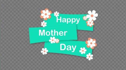 Feliz Día de la Madre Flowers Alpha