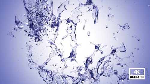 Blue Water Splash V7