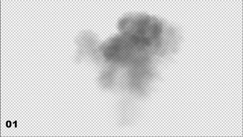 Explosion Pack With Realistic Fire And Smoke Alpha Channel Effects