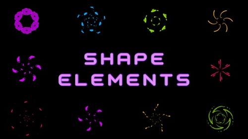 Shape Elements Pack | Motion Graphics