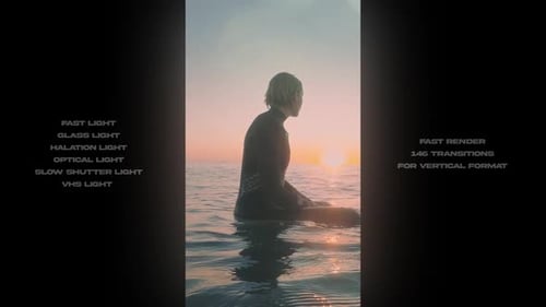Vertical Light Transitions Pack