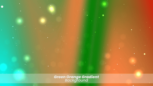 Grün-oranger Hintergrund mit Farbverlauf