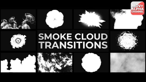 Transiciones de Smoke Cloud | Motion Graphics