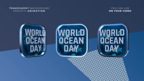 World Ocean Day Badge V3