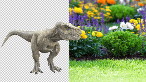 Animated 3D Tyrannosaurus Rex Walking and Roaring