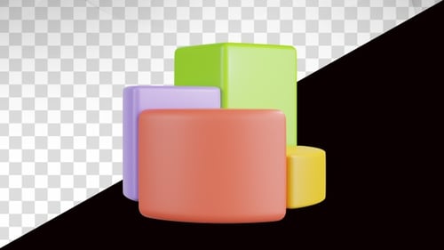 Animación 3D del gráfico circular