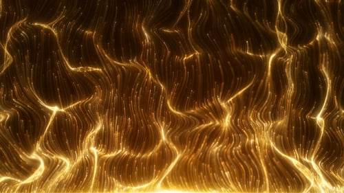 Luxury Golden Striped Rise