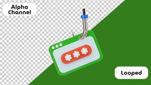 3D Phishing Hook Stealing Password From Browser Window