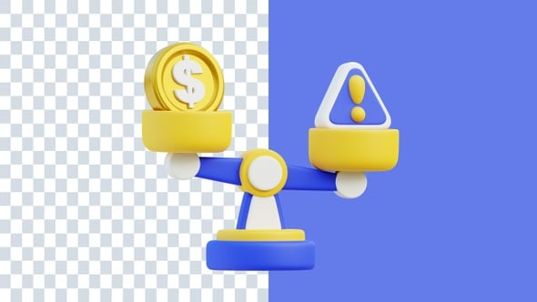 Risk Management 3D Animations | Alpha Channel, Elements Motion Graphics ...