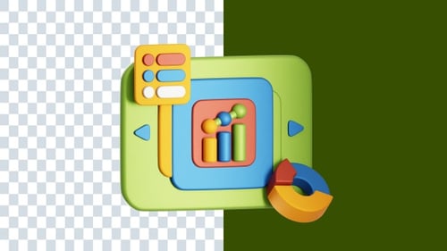 Presentation Slideshow 3D Animations | Alpha Channel