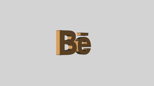 3D Golden Behance Wiggle