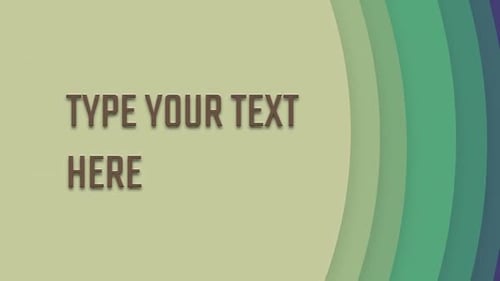 Smooth Layered Curved Shape Reveal