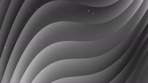 Fondo abstracto en escala de grises con líneas curvas