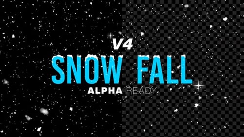 Schneefall V4