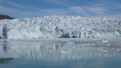 Icebergs. Wonders of nature. Iceberg from melting glacier in Antarctica. Global Climate Warming.