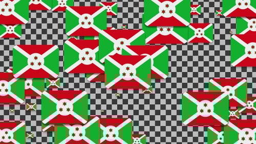 Emojii Burundi Transition | UHD | 60fps