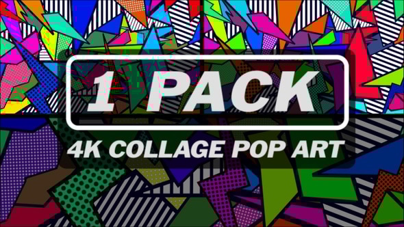 Cover for 4K Collage Pop Art
