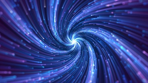 Blaue Spirale, Sternengalaxie, Konvergenz