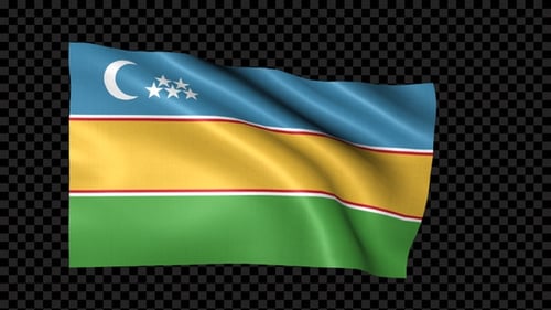 Drapeau du Karakalpakstan