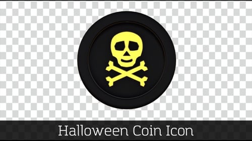 Halloween Coin Icon