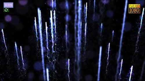 Motion Abstract Line Particle Trail A1 HD