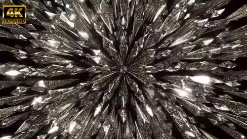 White Gold Glitters 4K