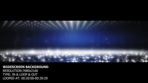 Stage Lights Widescreen Background