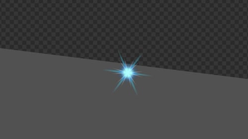 3D Flare Swipe | Alpha Channel