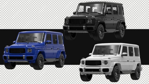 Packung mit 3 Autos, die sich auf dem Alpha-Loop drehen