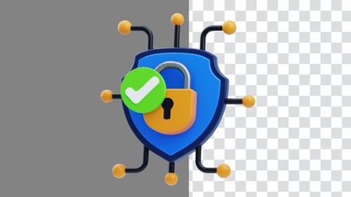 3D Animation of Shield Security