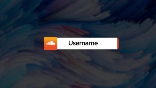 Animated Lower Third Username Display with Icon