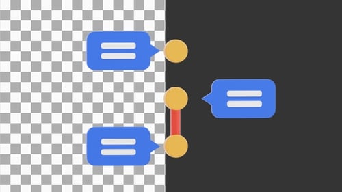 3D Animation of Timeline | Alpha Channel