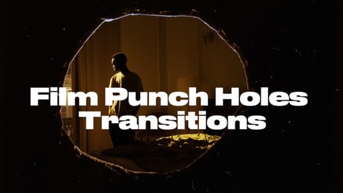 Grungy Film Punch Hole Transitions Pack