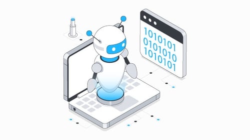 Robot Learning Isometric Animation Alpha Channel
