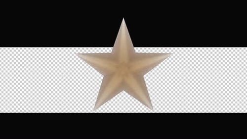 3d Star Loop Animation