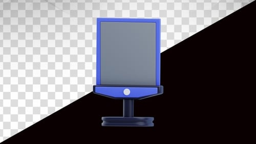 Animation 3D du miroir