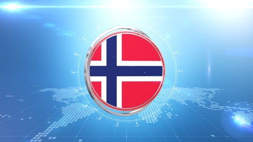 Futuristic Broadcast Circle Frame Reveal