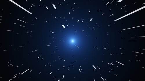 Starfield Lichtgeschwindigkeit Meteor Weltraumhimmel
