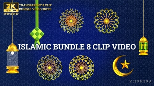 Islamic Animated Symbols Pack for Ramadan and Eid
